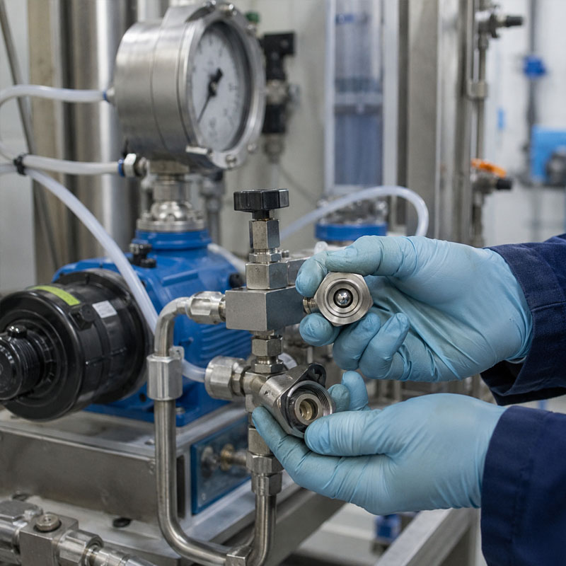 316 stainless steel ball water treatment valve