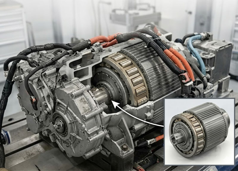 Heavy-Duty Industrial Gearboxes for Cylindrical Roller Bearings